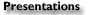 presentation materials